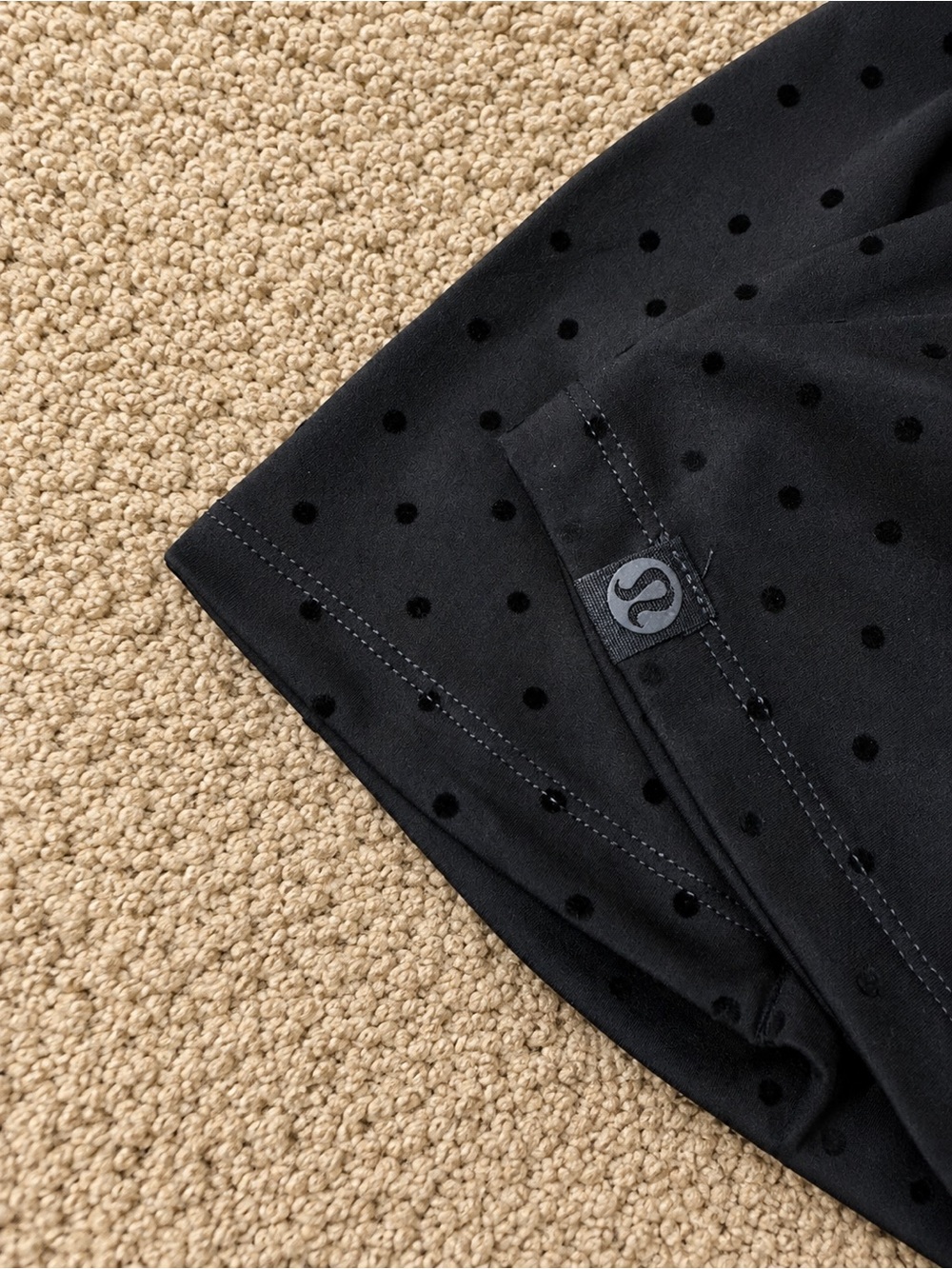 Lululemon Define Black Polka Dot Matching Jacket and Leggings Set - Picture 3 of 3